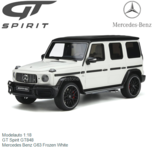 Modelauto 1:18 | GT Spirit GT848 | Mercedes Benz G63 Frozen White Modelauto 1:18 | GT Spirit GT848 | Mercedes Benz G63 Frozen White