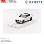 Modelauto 1:43 | TSM TSM430401 | Maserati Levante Wit Modelauto 1:43 | TSM TSM430401 | Maserati Levante Wit
