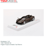 Modelauto 1:43 | TSM TSM430118 | Pagani Huayra Dinastia Yazi Marron Modelauto 1:43 | TSM TSM430118 | Pagani Huayra Dinastia Yazi Marron