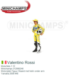 Motorfiets 1:12 | Minichamps 312060246 | Motorrijder Figuur Staand met helm onder arm | Yamaha 2006 #46 Motorfiets 1:12 | Minichamps 312060246 | Motorrijder Figuur Staand met helm onder arm | Yamaha 2006 #46