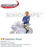 Motorfiets 1:12 | Minichamps 312049046 | Motorrijder Figuur Zittend op de motor zonder helm | Gauloises Fortuna Racing 2004 #46 Motorfiets 1:12 | Minichamps 312049046 | Motorrijder Figuur Zittend op de motor zonder helm | Gauloises Fortuna Racing 2004 #46