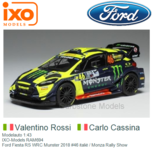 Modelauto 1:43 | IXO-Models RAM694 | Ford Fiesta RS WRC Munster 2018 #46 italië / Monza Rally Show Modelauto 1:43 | IXO-Models RAM694 | Ford Fiesta RS WRC Munster 2018 #46 italië / Monza Rally Show