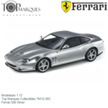 Modelauto 1:12 | Top Marques Collectibles TM12-30C | Ferrari 550 Silver Modelauto 1:12 | Top Marques Collectibles TM12-30C | Ferrari 550 Silver
