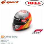 Helm 1:5 | Spark 5HF043 | Bell Helmet | McLaren F1 2020 #55 Helm 1:5 | Spark 5HF043 | Bell Helmet | McLaren F1 2020 #55