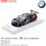 Modelauto 1:43 | TSM TSM430470 | BMW M8 GTE | BMW Team RLL 2019 #24 USA / Laguna Seca Modelauto 1:43 | TSM TSM430470 | BMW M8 GTE | BMW Team RLL 2019 #24 USA / Laguna Seca