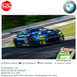 Bouwpakket 1:24 | NuNu Model Kit PN24027 | BMW M6 GT3 SP9 | Walkenhorst 2016 #101 Germany / Nürburgring / 24 Hours Bouwpakket 1:24 | NuNu Model Kit PN24027 | BMW M6 GT3 SP9 | Walkenhorst 2016 #101 Germany / Nürburgring / 24 Hours