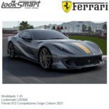 Modelauto 1:43 | Looksmart LS530A | Ferrari 812 Competizione Grigio Coburn 2021 Modelauto 1:43 | Looksmart LS530A | Ferrari 812 Competizione Grigio Coburn 2021