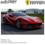 Modelauto 1:43 | Looksmart LS530D | Ferrari 812 Competizione Rosso Fiorano 2021 Modelauto 1:43 | Looksmart LS530D | Ferrari 812 Competizione Rosso Fiorano 2021