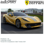 Modelauto 1:43 | Looksmart LS530F | Ferrari 812 Competizione Giallo Tristrato 2021 Modelauto 1:43 | Looksmart LS530F | Ferrari 812 Competizione Giallo Tristrato 2021
