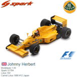 Modelauto 1:43 | Spark S1784 | Lotus 102 | Camel Lotus 1990 #12 Japan Modelauto 1:43 | Spark S1784 | Lotus 102 | Camel Lotus 1990 #12 Japan