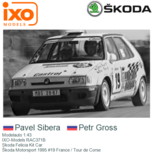 Modelauto 1:43 | IXO-Models RAC371B | Skoda Felicia Kit Car | Škoda Motorsport 1995 #19 France / Tour de Corse Modelauto 1:43 | IXO-Models RAC371B | Skoda Felicia Kit Car | Škoda Motorsport 1995 #19 France / Tour de Corse