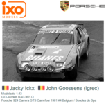 Modelauto 1:43 | IXO-Models RAC367LQ | Porsche 924 Carrera GTS Carrefour 1981 #4 Belgium / Boucles de Spa Modelauto 1:43 | IXO-Models RAC367LQ | Porsche 924 Carrera GTS Carrefour 1981 #4 Belgium / Boucles de Spa