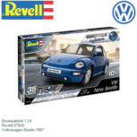 Bouwpakket 1:24 | Revell 07643 | Volkswagen Beetle 1997 Bouwpakket 1:24 | Revell 07643 | Volkswagen Beetle 1997