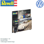 Bouwpakket 1:32 | Revell 67681 | Volkswagen Beetle Beige Bouwpakket 1:32 | Revell 67681 | Volkswagen Beetle Beige