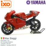 Motorfiets 1:24 | IXO-Models RAB033 | Yamaha YZR-M1 | Marlboro Yamaha 2002 #3 Motorfiets 1:24 | IXO-Models RAB033 | Yamaha YZR-M1 | Marlboro Yamaha 2002 #3
