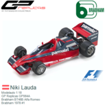 Modelauto 1:18 | GP Replicas GP064A | Brabham BT46B Alfa Romeo | Brabham 1978 #1 Modelauto 1:18 | GP Replicas GP064A | Brabham BT46B Alfa Romeo | Brabham 1978 #1