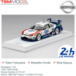 Modelauto 1:43 | TSM TSM154343 | Nissan Skyline GT-R LM | Nismo 1995 #22 France / Le Mans 24 Hours Modelauto 1:43 | TSM TSM154343 | Nissan Skyline GT-R LM | Nismo 1995 #22 France / Le Mans 24 Hours
