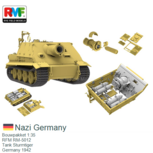 Bouwpakket 1:35 | RFM RM-5012 | Tank Sturmtiger | Germany 1942 Bouwpakket 1:35 | RFM RM-5012 | Tank Sturmtiger | Germany 1942