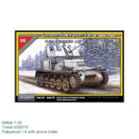 Militair 1:35 | Tristar tri35019 | Flakpanzer I A with ammo trailer Militair 1:35 | Tristar tri35019 | Flakpanzer I A with ammo trailer