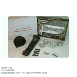 Militair 1:16 | Torro 499009 | Rupskettingen voor 1:16 Tiger en Panther Zwart Militair 1:16 | Torro 499009 | Rupskettingen voor 1:16 Tiger en Panther Zwart