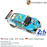 Bouwpakket 1:43 | Provence Miniatures PMA086K | Porsche 911 RSR | Seikel Motorsport 2005 #83 France / Le Mans 24 Hours Bouwpakket 1:43 | Provence Miniatures PMA086K | Porsche 911 RSR | Seikel Motorsport 2005 #83 France / Le Mans 24 Hours