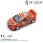 Bouwpakket 1:43 | Provence Miniatures PMA141K | Peugeot 307 WRC 2008 #18 Monaco / Monte Carlo Bouwpakket 1:43 | Provence Miniatures PMA141K | Peugeot 307 WRC 2008 #18 Monaco / Monte Carlo