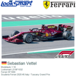 Modelauto 1:18 | Looksmart LS18F1032 | Ferrari SF1000 | Scuderia Ferrari 2020 #5 Italy / Tuscany Grand Prix Modelauto 1:18 | Looksmart LS18F1032 | Ferrari SF1000 | Scuderia Ferrari 2020 #5 Italy / Tuscany Grand Prix