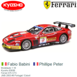 Modelauto 1:18 | Kyosho 8393B | Ferrari 575 GTC | JMB 2003 #9 Portugal / Estoril Modelauto 1:18 | Kyosho 8393B | Ferrari 575 GTC | JMB 2003 #9 Portugal / Estoril