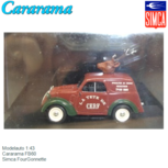 Modelauto 1:43 | Cararama FB60 | Simca FourGonnette Modelauto 1:43 | Cararama FB60 | Simca FourGonnette