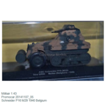 Militair 1:43 | Promocar 20141107_05 | Schneider P16 M29 1940 Belgium Militair 1:43 | Promocar 20141107_05 | Schneider P16 M29 1940 Belgium