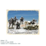 Militair 1:72 | Forces of Valor 93099 | Soldiers US 4. Infanterie Div. USA Militair 1:72 | Forces of Valor 93099 | Soldiers US 4. Infanterie Div. USA