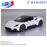 Modelauto 1:18 | BBR Models P18191A | Maserati MC20 Bianco Audace White 2020 Modelauto 1:18 | BBR Models P18191A | Maserati MC20 Bianco Audace White 2020