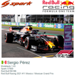Modelauto 1:43 | Spark S7850 | Red Bull RB16B | Red Bull Racing 2021 #11 Mexico / Mexican Grand Prix Modelauto 1:43 | Spark S7850 | Red Bull RB16B | Red Bull Racing 2021 #11 Mexico / Mexican Grand Prix