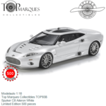 Modelauto 1:18 | Top Marques Collectibles TOP93B | Spyker C8 Aileron White Modelauto 1:18 | Top Marques Collectibles TOP93B | Spyker C8 Aileron White