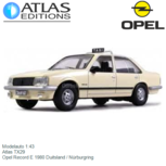 Modelauto 1:43 | Atlas TX29 | Opel Record E 1980 Duitsland / Nürburgring Modelauto 1:43 | Atlas TX29 | Opel Record E 1980 Duitsland / Nürburgring