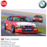 Bouwpakket 1:24 | NuNu Model Kit PN24007 | BMW 320i E46 Group-N | Carly Motors 2001 #9 Nederland Bouwpakket 1:24 | NuNu Model Kit PN24007 | BMW 320i E46 Group-N | Carly Motors 2001 #9 Nederland