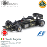 Modelauto 1:18 | Top Marques Collectibles GP106A | Lotus 97T | Lotus 1985 #12 Modelauto 1:18 | Top Marques Collectibles GP106A | Lotus 97T | Lotus 1985 #12