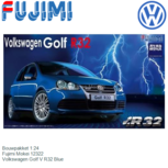 Bouwpakket 1:24 | Fujimi Mokei 12322 | Volkswagen Golf V R32 Blue Bouwpakket 1:24 | Fujimi Mokei 12322 | Volkswagen Golf V R32 Blue