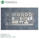 Bouwpakket 1:18 | Tremonia CW11474 | Detailkit Ferrari F 40 no 2 1987 Bouwpakket 1:18 | Tremonia CW11474 | Detailkit Ferrari F 40 no 2 1987