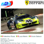 Modelauto 1:18 | BBR Models P18208VR | Ferrari 488 GT3 | Kessel Racing 2020 #46 Abu Dhabi / Yas Marina / Gulf 12 Hours Modelauto 1:18 | BBR Models P18208VR | Ferrari 488 GT3 | Kessel Racing 2020 #46 Abu Dhabi / Yas Marina / Gulf 12 Hours