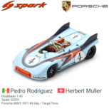 Modelauto 1:43 | Spark S2331 | Porsche 908/3 1971 #4 Italy / Targa Florio Modelauto 1:43 | Spark S2331 | Porsche 908/3 1971 #4 Italy / Targa Florio