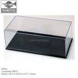 Vitrine | Trumpeter 09815 | Vitrine L36.4 x B18.6 x H12.1 Zwart Vitrine | Trumpeter 09815 | Vitrine L36.4 x B18.6 x H12.1 Zwart