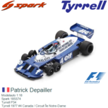 Modelauto 1:18 | Spark 18S574 | Tyrrell P34 | Tyrrell 1977 #4 Canada / Circuit Île Notre-Dame Modelauto 1:18 | Spark 18S574 | Tyrrell P34 | Tyrrell 1977 #4 Canada / Circuit Île Notre-Dame