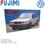 Bouwpakket 1:24 | Fujimi Mokei 12609 | Volkswagen Golf 1 Gti Silver Bouwpakket 1:24 | Fujimi Mokei 12609 | Volkswagen Golf 1 Gti Silver