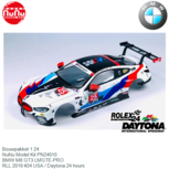 Bouwpakket 1:24 | NuNu Model Kit PN24010 | BMW M8 GT3 LMGTE-PRO | RLL 2019 #24 USA / Daytona 24 hours Bouwpakket 1:24 | NuNu Model Kit PN24010 | BMW M8 GT3 LMGTE-PRO | RLL 2019 #24 USA / Daytona 24 hours