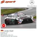 Modelauto 1:43 | Spark SG799 | Mercedes Benz AMG GT3 | Winward Racing 2021 #22 Germany Modelauto 1:43 | Spark SG799 | Mercedes Benz AMG GT3 | Winward Racing 2021 #22 Germany