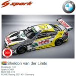 Modelauto 1:43 | Spark SG801 | BMW M6 GT3 | ROWE Racing 2021 #31 Germany Modelauto 1:43 | Spark SG801 | BMW M6 GT3 | ROWE Racing 2021 #31 Germany