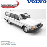 Modelauto 1:43 | Minichamps 940171710 | Volvo 740 Break Wit 1986 Modelauto 1:43 | Minichamps 940171710 | Volvo 740 Break Wit 1986