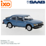 Modelauto 1:43 | IXO-Models CLC393N | Saab 99 Turbo Metallic Blue 1977 Modelauto 1:43 | IXO-Models CLC393N | Saab 99 Turbo Metallic Blue 1977