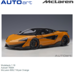 Modelauto 1:18 | Autoart 76084 | McLaren 600LT Myan Orange Modelauto 1:18 | Autoart 76084 | McLaren 600LT Myan Orange
